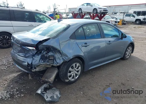 2022 Toyota Corolla Le из США, поврежденный, VIN 5YFEPMAE1NP342900